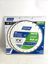 Norton Diamond Professional Grade 14 Inch Segmented Rim Fast Cutting 2 Pack picture