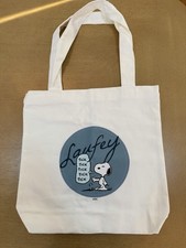 NEW Laufey A Matter Of Time Tour Exclusive Snoopy Tote Bag Cream/White ✅✅ picture