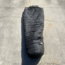 Wiggy's Super Light Sleeping Bag Mummy Style Black USA Made Lamilite Side Zip picture