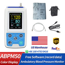 ABPM 24 Hour Ambulatory Blood Pressure Holter Adult Cuff US Warehouse picture
