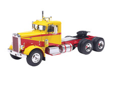 1963 Peterbilt 281 - Yellow and Red Diecast 1:64 Scale Model - IXO U64TR012 picture