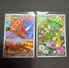 Pokemon TCG Holo 2-Card Lot Talonflame 091/088 Fomantis 085/084 IR English picture