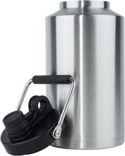 Insulated Gallon Jug with Handle, One Gallon, 128 oz Stainless Steel picture
