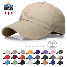 Solid Plain Baseball Cap Cotton men women Ball Hat Dad Hat Washed Ball PC 2026 picture