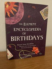 The Element Encyclopedia of Birthdays - NEW UNREAD picture