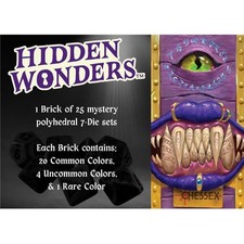 Hidden Wonders 7-Die Polyhedral Dice Sets Assorted Color - Brick of 25 picture