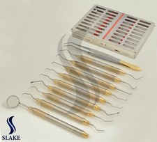 Professional Dental Oral Hygiene Kit 9 Tools Deep Cleaning With Cassette CE picture