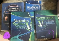 Abeka 11th Grade Language Arts                       ( * READ DESCRIPTION * ) picture