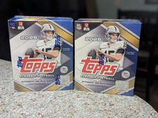 Lot Of 2 - 2026 Topps Flagship Football Mega Box WALMART EXCLUSIVE picture