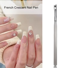 2/3/5pcs French Crescent Nail Pen Oblique Head Nail Art Brush for French Tips picture