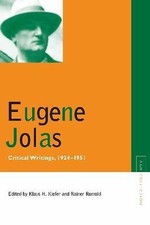 Eugene Jolas: Critical Writings, 1924-1951 by Jolas, Eugene picture