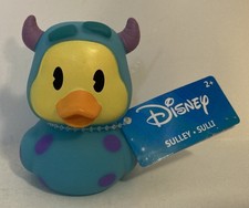 NWT Monsters Inc Sulley 2.75” Jeep Rubber Duck Cruise Toy ~ SAME DAY SHIP ~ picture