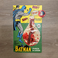 Vintage 1966 Batman “Punch-A-Loon” Toy With Riddler Balloon picture