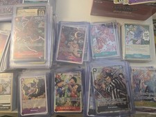 One Piece Massive Card Lot - PSA, Alts, Hits, Holos And More - 1000s Of Cards picture