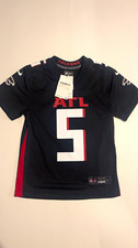Nike NFL Atlanta Falcons Drake London #5 Jersey Black/Red/White Youth S NFL picture