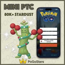 Pokémon PTC Go - Shiny Sudowoodo Winter Attire - 80K Stardust✨Read Description✨ picture