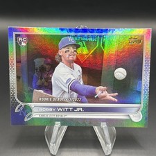 2022 Topps Update Rookie Debut Bobby Witt Jr. #US187 Rainbow Foil RC Royals  picture