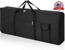 Funda para teclado de 61 teclas, bolsa portátil para teclado de piano eléctrico picture