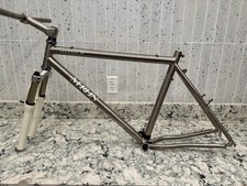 Vintage Merlin XLM Extra Light Titanium 19”Mtb 26” Rim/V-Brake 1996, Chris King picture