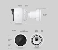 Ubiquiti UniFi Protect G4 Indoor Oudoor Security Camera UVC-G4-Bullet picture