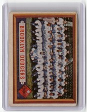 1957 Topps #324 Brooklyn Dodgers (Check Scans For Condition) picture