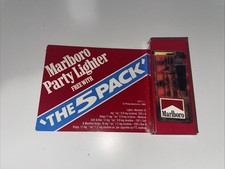 Philip Morris Marlboro Clear Party Lighter 1992 Recalled Give-Away, Sealed NIB picture