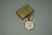 Vintage Woody's Tavern 25 Yr Friendly Serv Keychain Can Opener picture
