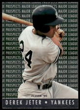 1995 Fleer #7 Derek Jeter Major League Prospects picture