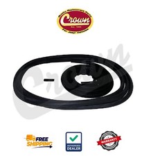 New Crown 55019988K Windshield Weatherstrip Kit for 1987-1995 Jeep Wrangler YJ picture