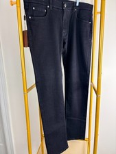 $650.00 NEW Etro Milano ITALIAN Mens Black Jeans 36 Waist NWT picture