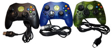 Wired  S- type Controller - For The Original Microsoft XBOX multiple Colors picture
