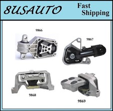 4PCS MOTOR & TRANS MOUNT FIT 2017-2019 INFINITI QX30 2.0L - AUTO TRANS picture