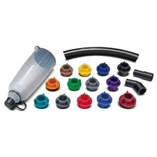Powerbuilt 17 Piece Oil Funnel Set with Color Coded Vehicles 17, Multicolored picture