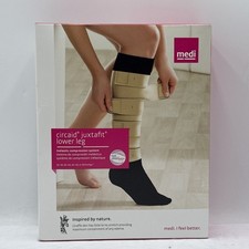 CircAid Juxtafit Essentials Lower Leg Long/Medium Compression Beige CJF33002 #3 picture