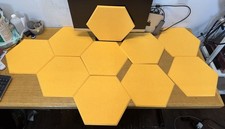 10pcs Acoustic Foam Panel Wall Tiles Record Studio Noise Sound Proof 12
