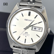 Vtg1969【N Mint/Box】'Kanji' Seiko Lord Matic LM 5606-7000 Automatic Men's Watch picture