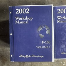 2002 Ford F150 Truck Shop Service Repair Manual Set XL XLT King Ranch Lariat picture