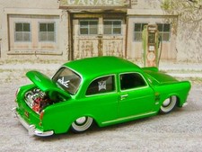 Hot Rod 1967 VW Volkswagen Type 3 1500 Flat-4 Notchback Coupe 1/64 Scale Ltd U picture