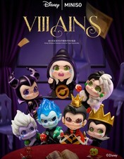 Authentic Miniso Disney Villains Series Blind Box Confirmed Figures Gift Toy picture