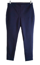 NWOT Chico's Women's Tailored Ponte Leggings Pants, Sz. 2 (L 12/14) Classic Navy picture