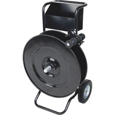 Strongway Poly and Steel Strapping Cart, 8in. Poly and 16in. Steel Capacity, picture