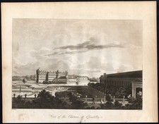 Antique Print-CHATEAU-CHANTILLY-FRANCE-Thornton-Bryant-1806 picture
