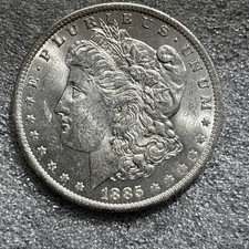 1885-O Morgan Silver Dollar #15. Tested For Authenticity. picture