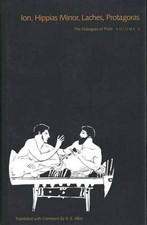 THE DIALOGUES OF PLATO, VOLUME 3: ION, HIPPIAS MINOR, By R. E. Allen - Hardcover picture
