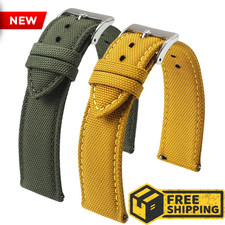 18mm 19mm 20mm 21mm 22mm 24mm Waterproof Sailcloth Watch Strap Two-Sided Nylon picture
