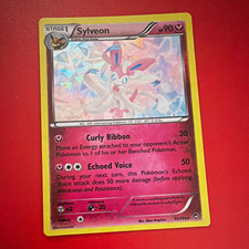The Pokémon Company Sylveon 72/111 XY Furious Fists 2014 Eng Rare Rev Holo picture