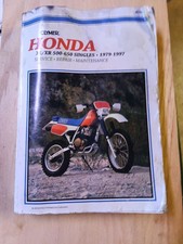Clymer Shop Repair Manual #M339-8 Honda XR600R/XL600R/XR500R/XL500S/XR500/XL500R picture