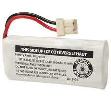 VTech BT162342/BT262342 2.4V 300mAh Ni-MH Battery Pack for Cordless Phone picture