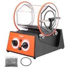VEVOR 5kg Rotary Tumbler Surface Polisher Jewelry Polish Finish Machine Gem DIY picture