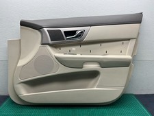09-11 JAGUAR XF FRONT RIGHT PASSENGER DOOR PANEL OYSTER IVORY OEM picture